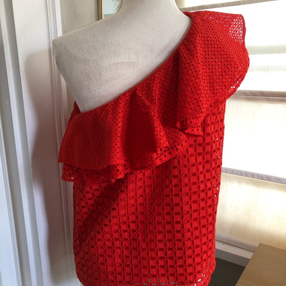 NWT J. Crew eyelet top - Picture 4 of 7